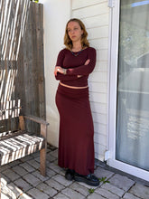 Load image into Gallery viewer, Jasmine Skirt in Chocolate