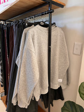 Load image into Gallery viewer, Crewneck Jersey in Grey Melange