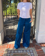 Load image into Gallery viewer, Dahlia Pants in Sapphire Blue