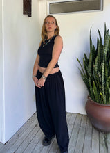 Load image into Gallery viewer, Cassia Drawstring Pants in Black
