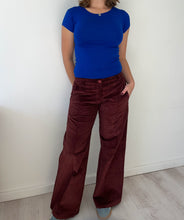 Load image into Gallery viewer, Dahlia Pants in Chocolate Brown
