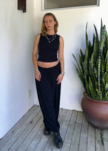 Load image into Gallery viewer, Cassia Drawstring Pants in Black
