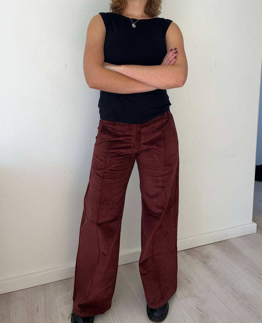 Dahlia Pants in Chocolate Brown