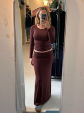 Load image into Gallery viewer, Jasmine Skirt in Chocolate
