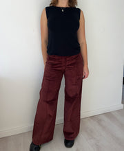 Load image into Gallery viewer, Dahlia Pants in Chocolate Brown
