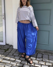 Load image into Gallery viewer, Cassia Drawstring Pants in Blue
