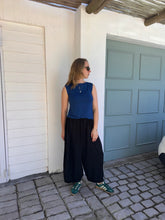 Load image into Gallery viewer, Cassia Drawstring Pants in Black
