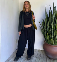 Load image into Gallery viewer, Cassia Drawstring Pants in Black
