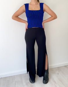 Vegas top in Cobalt sparkle - ON SALE