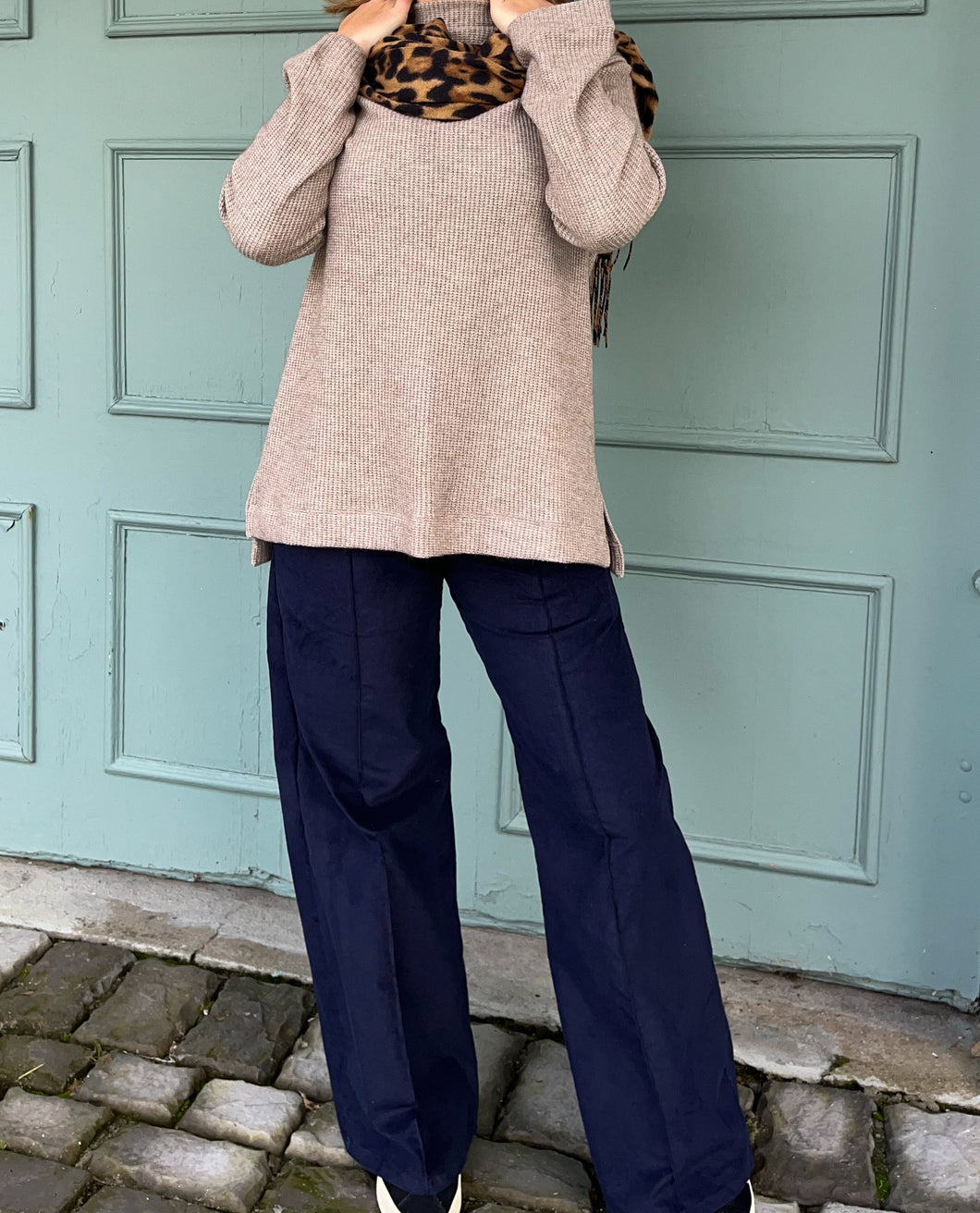 Dahlia Pants in Dark Indigo