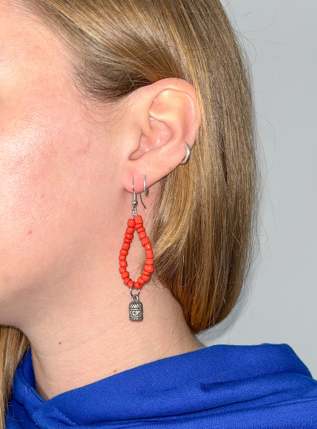 Beaded Earrings - ON SALE